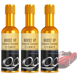 KunySape Catalytic Converter Cleaner, Exhaust System Pipe Carbon Removal Cleaner, Auto Parts Engine Cleaner, Fuel System Treatment Oil Additive for Gas and Diesel Car