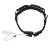 Telescopic Throat Vibration Microphone Earphone Headphone for Walkie Talkie Radio
