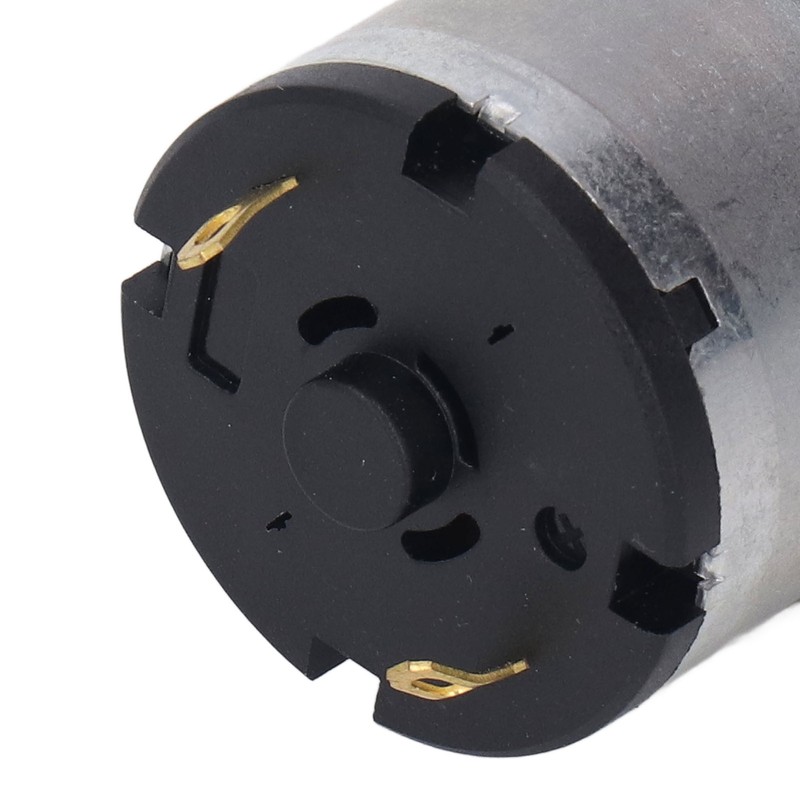 DC Gear Motor Aluminum Alloy Shell Rustproof Low Friction Brass