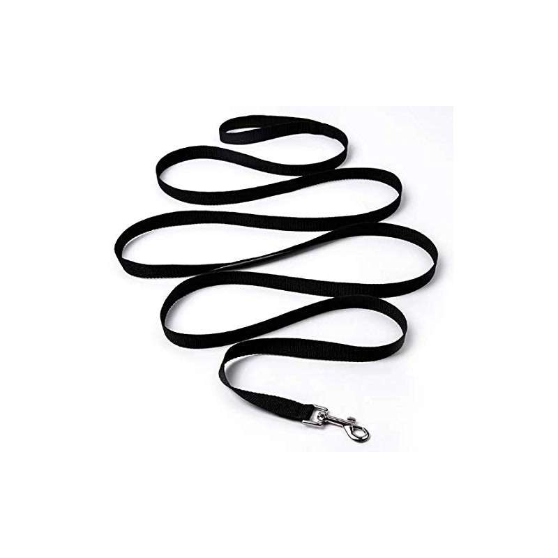 WZYuan 30ft Black Color Nylon Pet Leash Training Lead 9m(Black)