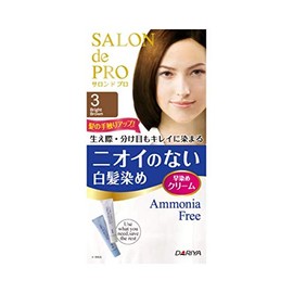 Salon De Pro No Smell Hair Colour, 3 Bright Brown