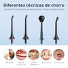 COSLUS C30 Irrigador Bucal Portátil, Brackets y Encías Sensibles, Negro