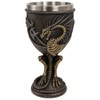JRose Collections Dragon Skeleton Goblet Chalice – Medieval Gothic Wine