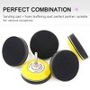 Swpeet 10Pcs 3 Inch (75mm) Sanding Discs Pad Kit, Including