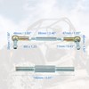 X AUTOHAUX 2pcs M8 Steering Tie Rod for 50cc 70cc