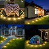 Flacchi Solar Ground Lights - Solar Powered Lights Outdoor Solar
