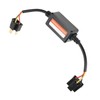 2pcs Car LED Headlight Decoder Radio Audio Anti Interference Error