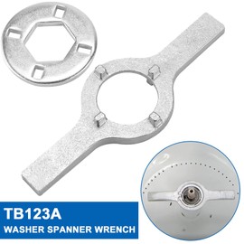 AMI PARTS TB123A Washing Machine Spanner Wrench Fit for G-E Whirl-pool Washer Parts, 1-11/16 Inch tub nut wrench Replaces TB123B ERTB123A AP6832671 AP4503397