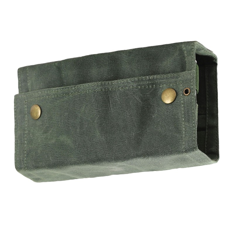 Outdoor Spice Bottle Bag Foldable 9 Pockets Portable Canvas Seasoning