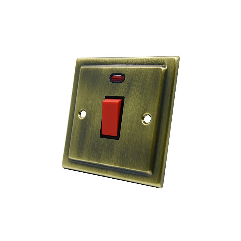 AET VABCSWBL Victorian Antique Brass 45A Switch-45 Amp DP Cooker