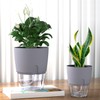 iDattel Flower Pot with Watering System, Herb Pot Kitchen Set,