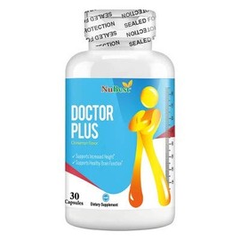Doctor Plus – píldoras de crecimiento de altura máxima natural para aumentar la altura de la píldora, píldoras de crecimiento de suplemento con calcio