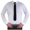 The Express Hats Company Mens Black Clip on tie, (Security