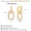 FASHGOOD Gold Hoop Earrings for Women,Convertible Huggie Hoops Earrings,14K Gold
