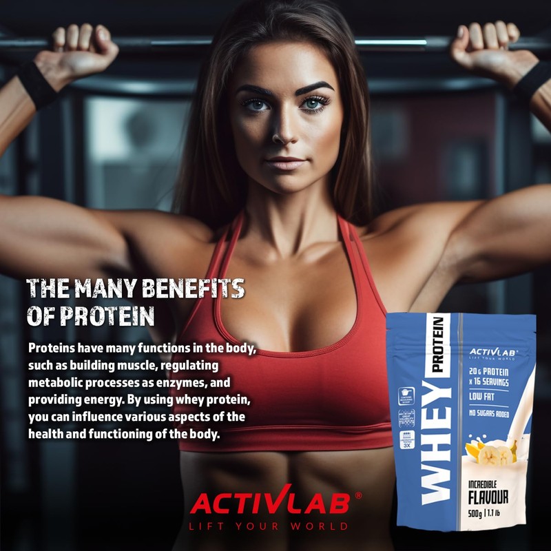 Activlab Whey Protein 500 g Salty Caramel - 65% Whey