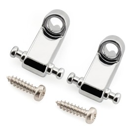 Musiclily Pro Guitar String Retainer String Guide for Fender American Standard Electric Guitar, Chrome(Set of 2)
