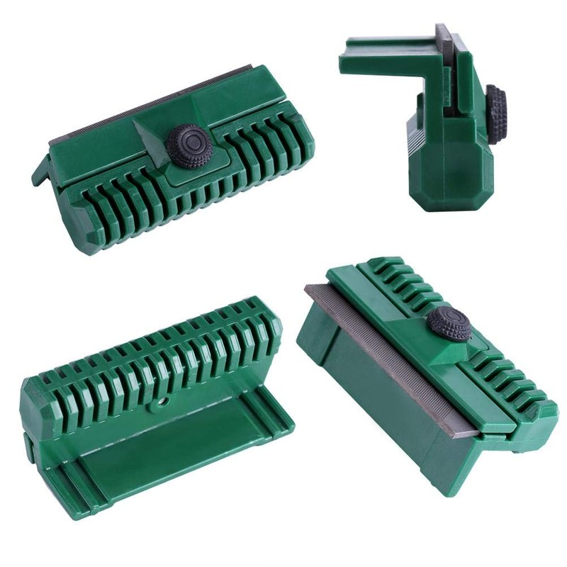 Qiilu Chainsaw Set Angle Plate Chainsaw Chain Guide Bar Rail