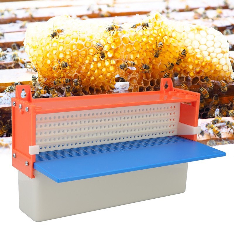 Bee Pollen Collector Plastic Practical Beekeeping Pollen Trap with Tray