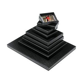 Print File FB810, 8x10" Film and Print Archival Storage Box, Dimensions: 8-3/8x10-3/8x1-1/8" Deep, Black