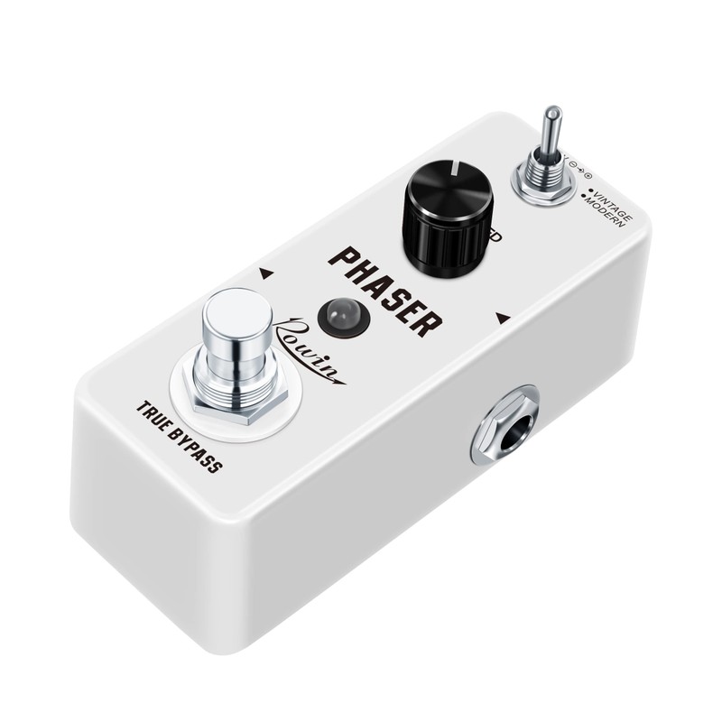 Rowin Analog Phase Guitar Effect Pedal Vintage and Modern Mode