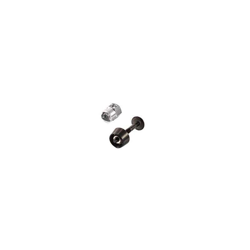 Pitlock Set 06 33 mm Black Bicycle