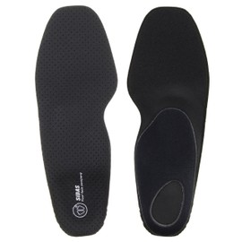 SIDAS 310202102 City Plus Women's Insoles, Made in France, Black, 9.3 - 9.6 inches (23.5 - 24.5 cm)