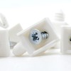 ReplacementScrews White Shelf Support Pins Compatible with IKEA Part 101558