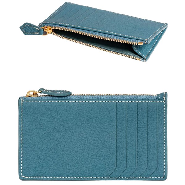 Motayu18 Card Case, Thin, Fragment Case, Women's, Gusset, Slim, Card