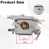 DABAZUALY Carburetor for Craftsman 16 inch Chainsaw Kit for 18