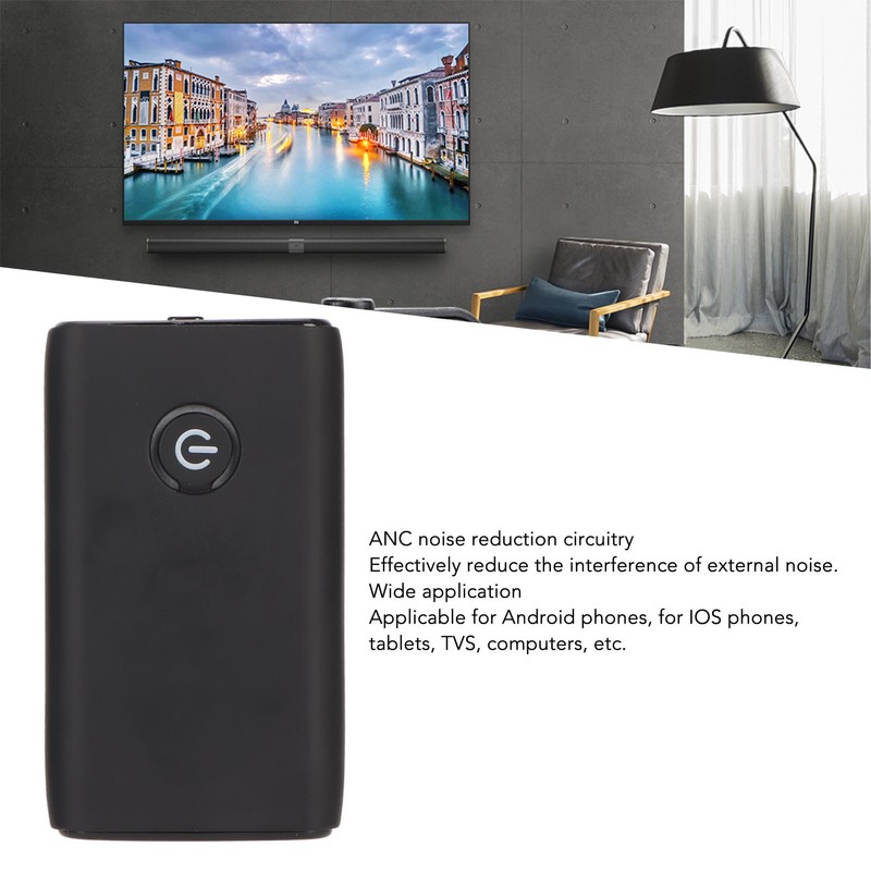 2 In 1 Bluetooth 5.0 Transmitter Receiver ANC Noise Reduction