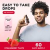 (2 Pack) Vitamin B12 liquid Drops, B12 vitamins 5000 mcg,