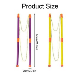 UEAVOID 2 Pairs of Bubble Sticks, Bubble Wand Giant Soap Bubbles Toy, Children's Birthday Bubble, Bubble Sticks Gifts, Soap Bubbles Children's Stick, Giant Bubble Maker, Bubble Wall