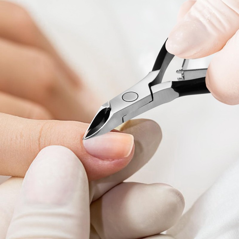BEZOX Hand Forged Cuticle Nippers Exclusive for Nail Salons Stainless