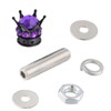 Lunsom License Plate Screws Fastener Bling Mounting License Plate Bolts