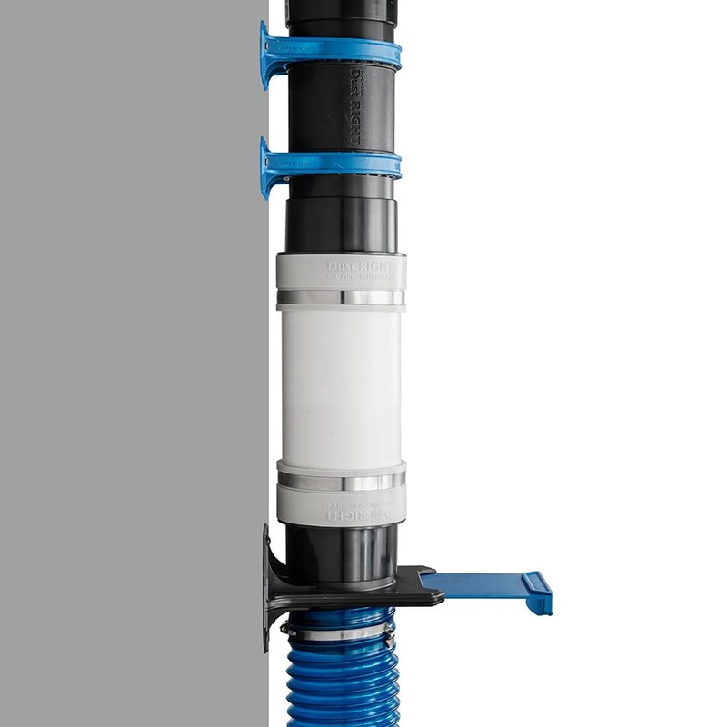 4'' To 4'' Ready-Mount Self Cleaning Blast Gate - Durable