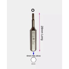 Unbranded Bottom Screws Set for Macbook Air 13" A1369 A1466 + Pentalobe P5 Screwdriver Bit