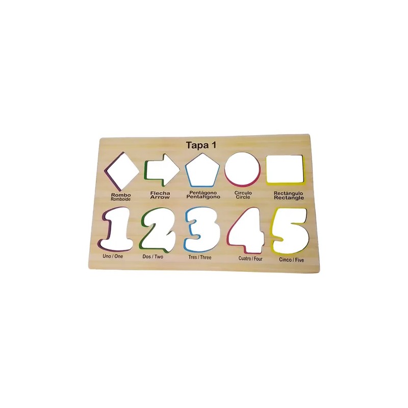Kit Montessori Juego Didáctico Ensarte Y Secuencia