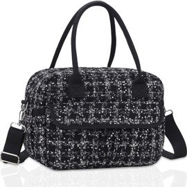 RHCPFOVR Insulated Lunch Bag for Women - Large Reusable Lunch Box Adult Work Leakproof Portable Cooler Tote Bags for Picnic Office Beach with Removable Strap