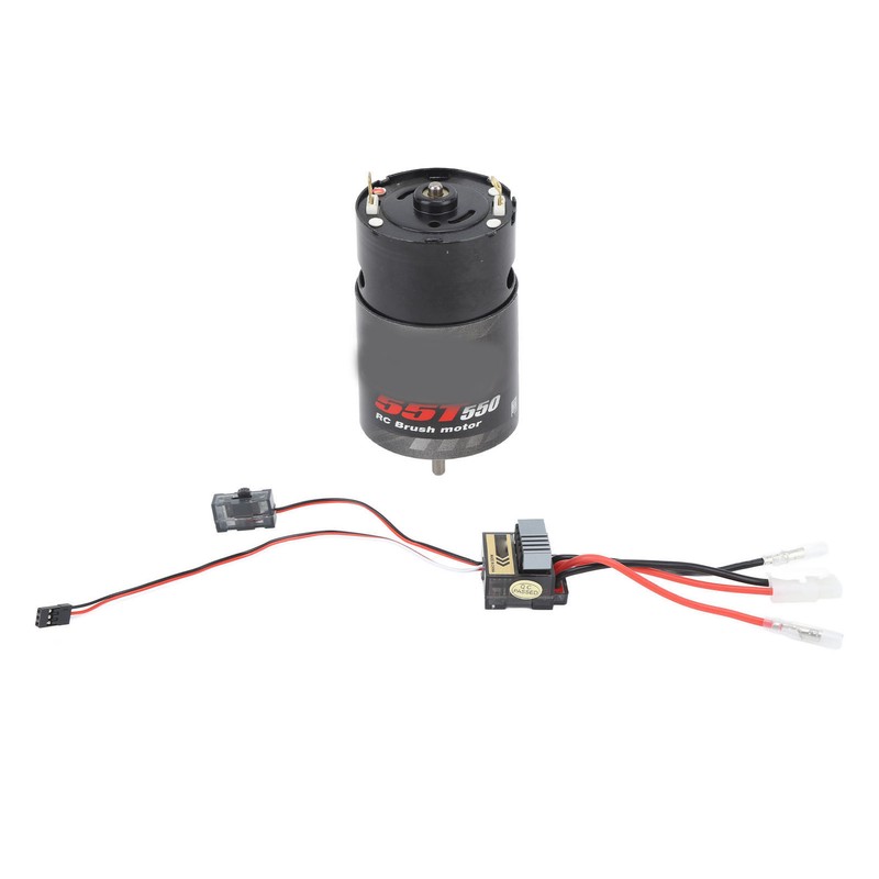 RC Crawler Car Motor ESC Set 550 55T Brushed Motor