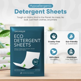 GroundLuxe Eco Detergent Sheets