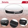 HECASA Windshield Wiper Cowl Vent Grille Compatible with 1999-2007 Ford