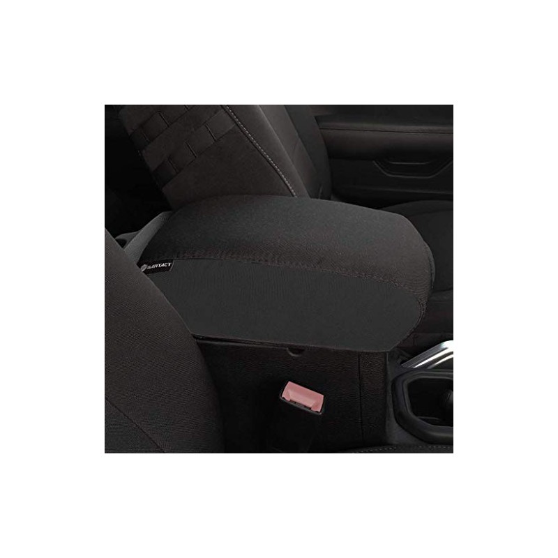 Bartact Padded Center Console Arm Rest Cover (Black) for 2018-21