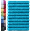 NatureMark Pack of 10 Face Cloths 100 % Cotton Terry