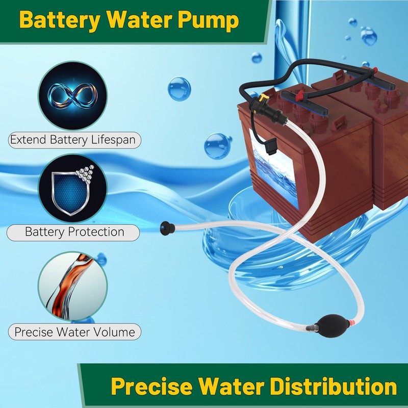 Micacia Golf Cart Water Filler for Trojan HydroLink Watering System,