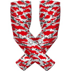 B-Driven Sports Compression Arm Sleeve - Tennis Elbow Compression Sleeves for Men & Women - Athletic Shooting Sleeve - 2 Pack