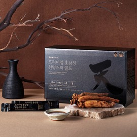 (Ginsenoside 50mg) Premium Red Ginseng Extract Cheonmyeong Stick Gold 100 packets / (진세노사이드 50mg) 프리미엄 홍삼정 천명스틱 골드 100포