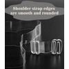 Clear Bra Straps, 10-Pairs Invisible Non-Slip Adjustable Shoulder Bra Straps