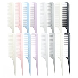 Vunina Daily Mini Tail Comb 8 types x 2p set, 1 piece, mixed colors / 뷰니나 데일리 미니꼬리빗 8종 x 2p 세트, 1개, 혼합색상