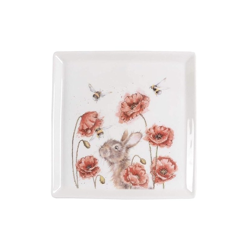 Royal Worcester Wrendale Designs 9" Square Tray