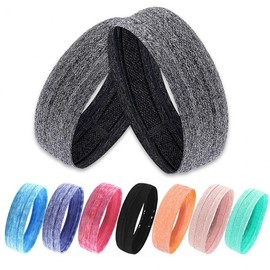 Sports Cycling Headband Non-slip Hairband - Hot Pink